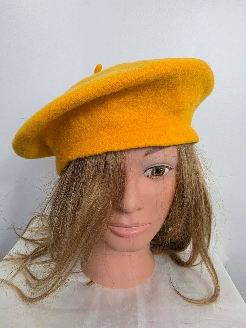 Vintage 100% Wool Beret Hat